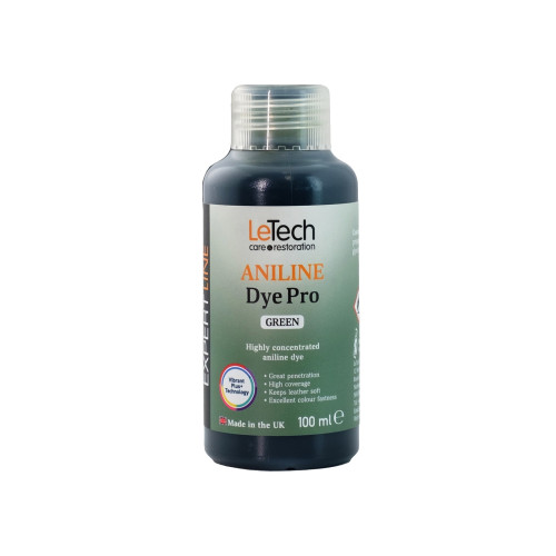 Краска LeTech Aniline Dye (зелёный, 100мл)