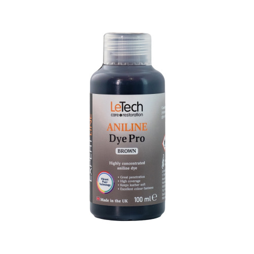 Краска LeTech Aniline Dye (коричневый, 100мл)
