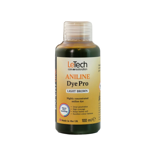 Краска LeTech Aniline Dye (светло-коричневый, 100мл)