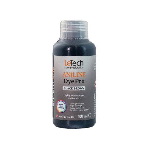 Краска LeTech Aniline Dye (чёрно-коричневый, 100мл)