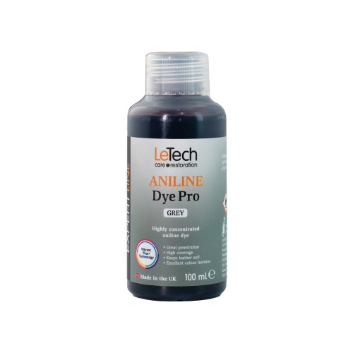Краска LeTech Aniline Dye (серый, 100мл)