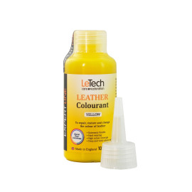 Краска LeTech Leather Colourant (жёлтый, 100мл)