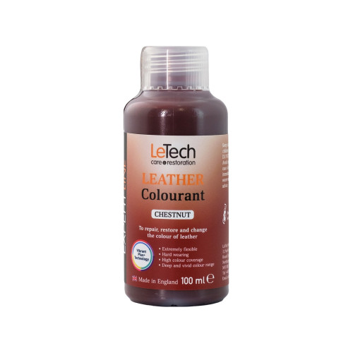 Краска LeTech Leather Colourant (каштановый, 100мл)