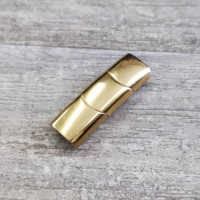 Замок 10х5 мм для плоских браслетов Сталь Трехсекционная Замок 10х5 мм для плоских браслетов Сталь Трехсекционная