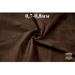 №1214 Замша Bonaudo Cachemire Choco 0,7-0,8мм