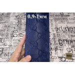 №1227/11 Спилок с тиснением Синий 0,9-1мм - 57 дм