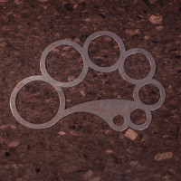 Шаблон круги Аткинсона Nattools ⠀ Шаблон круги Аткинсона Nattools ⠀