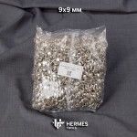 Хольнитены 9 мм. Никель. 2000 шт. 2-стор заклёпки