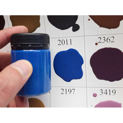 2011 Краска для уреза Girba Nubio Opaco Blu Capri