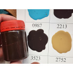 0987 Краска для уреза Girba Nubio Opaco Marrone Mogano