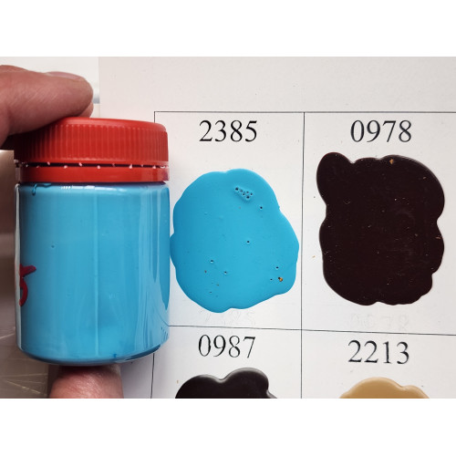 2385 Краска для уреза Girba Nubio Opaco Turchese