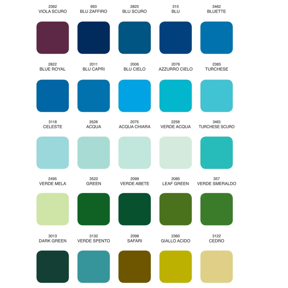 3522 Краска для уреза Girba Nubio Opaco Green