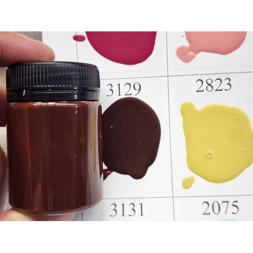3129 Краска для уреза Girba Nubio Opaco Marrone Medio