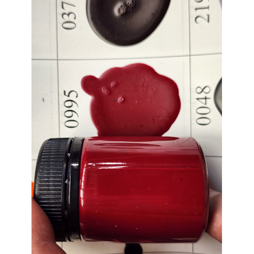 0995 Краска для уреза Girba Nubio Opaco Rosso Porpora