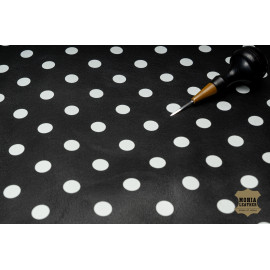 №45 Наппа Resinato с принтом Polka-Dot 0,7мм