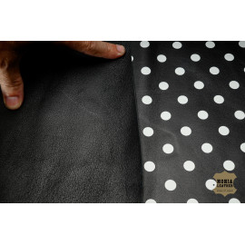 №45 Наппа Resinato с принтом Polka-Dot 0,7мм
