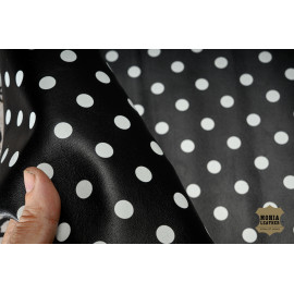 №45 Наппа Resinato с принтом Polka-Dot 0,7мм