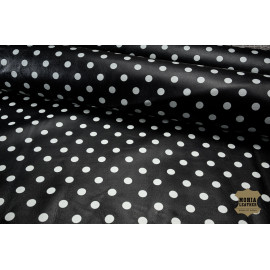 №45 Наппа Resinato с принтом Polka-Dot 0,7мм