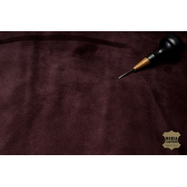 №49 Замша Bonaudo Cachemire XL Rouge Noir 0,6-0,7мм