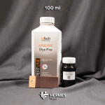 Краска для кожи анилиновая. Коричневая. 100 мл. Aniline Dye Pro