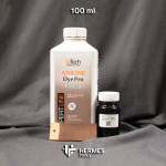 Краска для кожи анилиновая. Средне-коричневая. 100 мл. Aniline Dye Pro