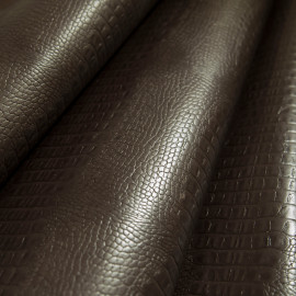 Кожа 1.2-1.4 мм "Кайман". Тёмно-коричневый