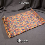 Ткань пробковая. 45*30 см. Узор №7 Квадраты