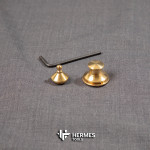 Замок-застёжка для сумки. Латунь