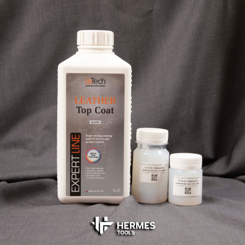 Глянцевый защитный лак. 50 мл. Leather Top Coat Gloss