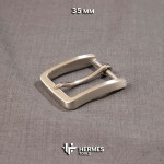 Пряжка 35 мм. Нержавейка матовая.