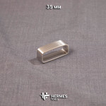 Тренчик 35 мм для ремня. Нержавейка матовая