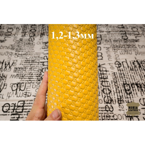 №78 Хром с тиснением Giallo 1,2-1,3мм №78 Хром с тиснением Giallo 1,2-1,3мм