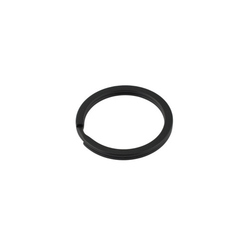 Кольцо витое плоское 30мм (сталь,чёрный)