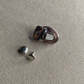 Замок латунь (никель)