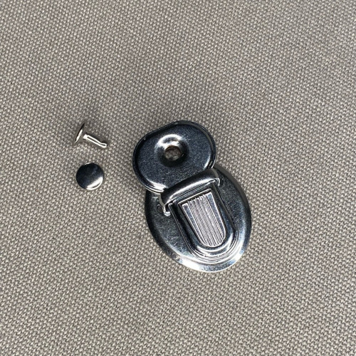 Замок латунь (никель)