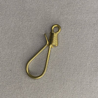 Крючок латунь Крючок латунь