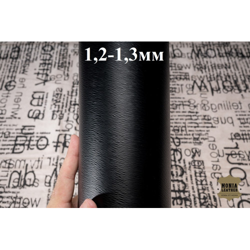 №116 Сафьяно PRD Nero 1,2-1,3мм №116 Сафьяно PRD Nero 1,2-1,3мм