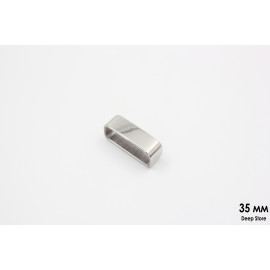 Шлёвка нержавейка | Глянец | 40 | 35 | мм