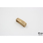 Шлёвка латунь | Узор | 40 | 35 | мм