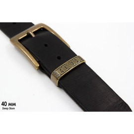 Шлёвка латунь | Антик | Цветок | 40 | 35 | мм