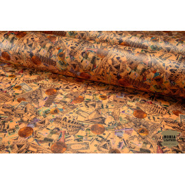 №53/2 Половинка плечей Cinque stelle Rublo d'oro Tan 1,3-1,5мм - 85 дм