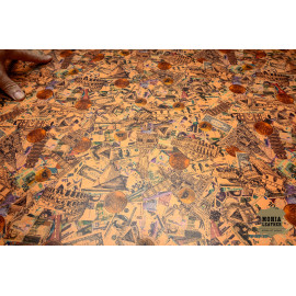 №53/6 Половинка плечей Cinque stelle Rublo d'oro Tan 1,3-1,5мм - 68 дм