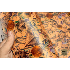 №53/7 Половинка плечей Cinque stelle Rublo d'oro Tan 1,3-1,5мм - 69 дм