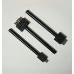 Набор Круглых строчных пробойников | № 2 | Черный | 4 | мм | Дефект |