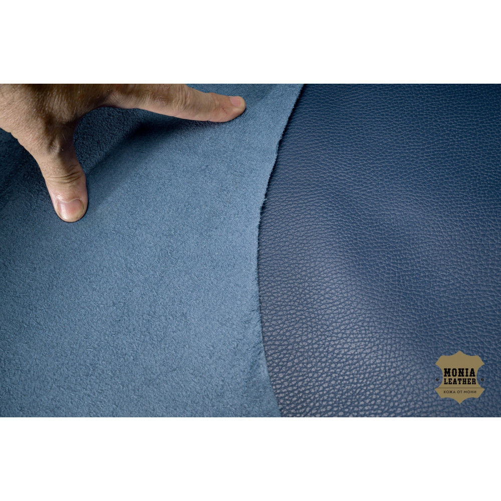 №143 Luxury Tannery Dallarone Blue Plash 1,3-1,5мм