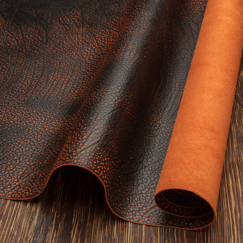 Буффало "Винтаж" оранжевый, 1.2-1.4 мм Буффало "Винтаж" оранжевый, 1.2-1.4 мм