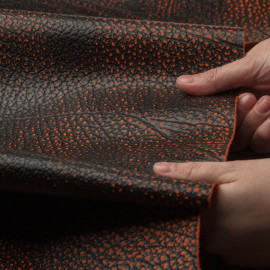 Буффало "Винтаж" оранжевый, 1.2-1.4 мм