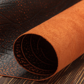 Буффало "Винтаж" оранжевый, 1.2-1.4 мм