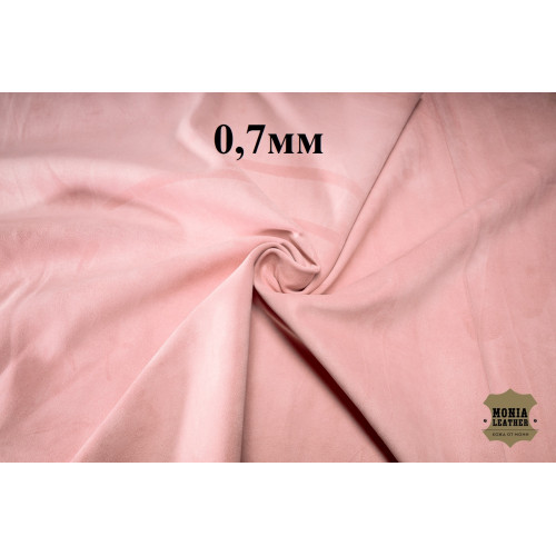 №203 Замша Bonaudo Cachemire Rosa Tenue 0,7мм