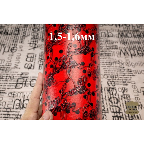 №212 Хром Arnella Palma Black/Red Flamenco 1,5-1,6мм